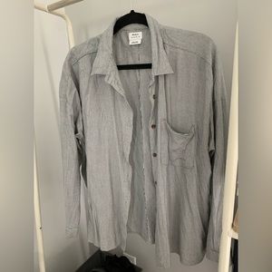 RVCA striped blouse in size medium.